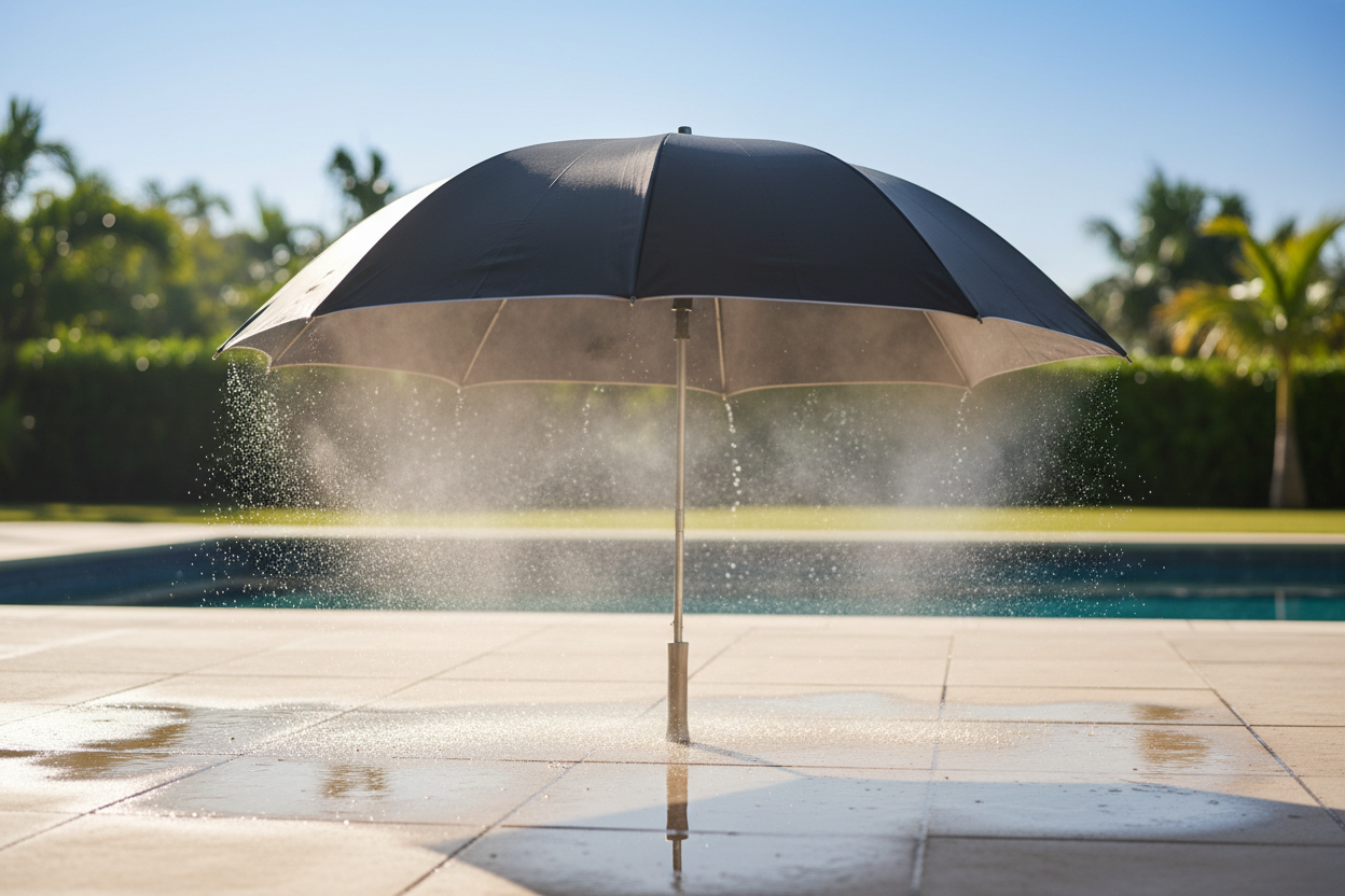 The Breezely™ HydroShade (Infinite-Mist Umbrella)